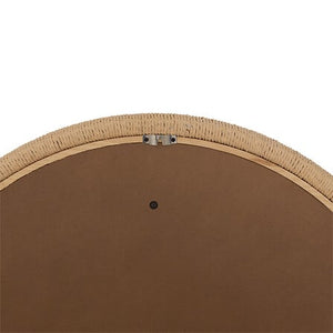 Огледало atmosphera Laia, Ø81.5 cm, Въже, MDF