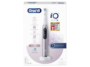 Electric toothbrush Braun Oral-B iO Series 9n, brushing modes, pink, 120x120x25mm