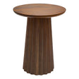 Кафе маса atmosphera Shelty Totem, Масивно дърво манго, Ø38 cm
