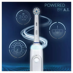 Електрическа четка за зъби Oral-B Genius X 20100S 247166, Бял