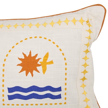 Декоративна възглавница atmosphera Libertad, Бял, 30×80 cm