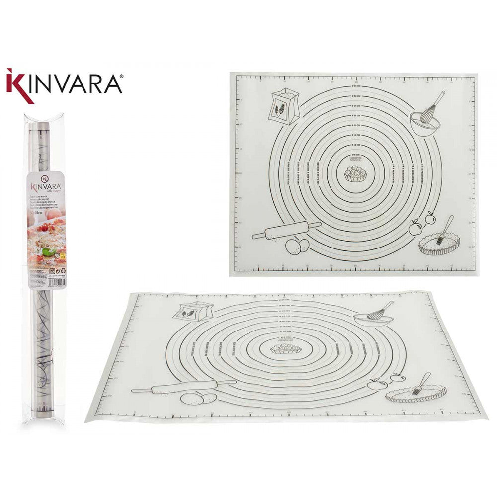 Silicone kneading mat Kinvara, 50x40 cm