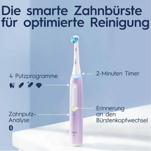 Електрическа четка за зъби Oral-B iO4, Лилав