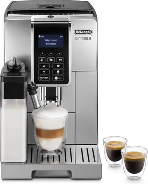 Кафеавтомат DeLonghi Dinamica ECAM 350.50.SB 1450 W, 15 бар,300 g 1,8 L, Сребрист