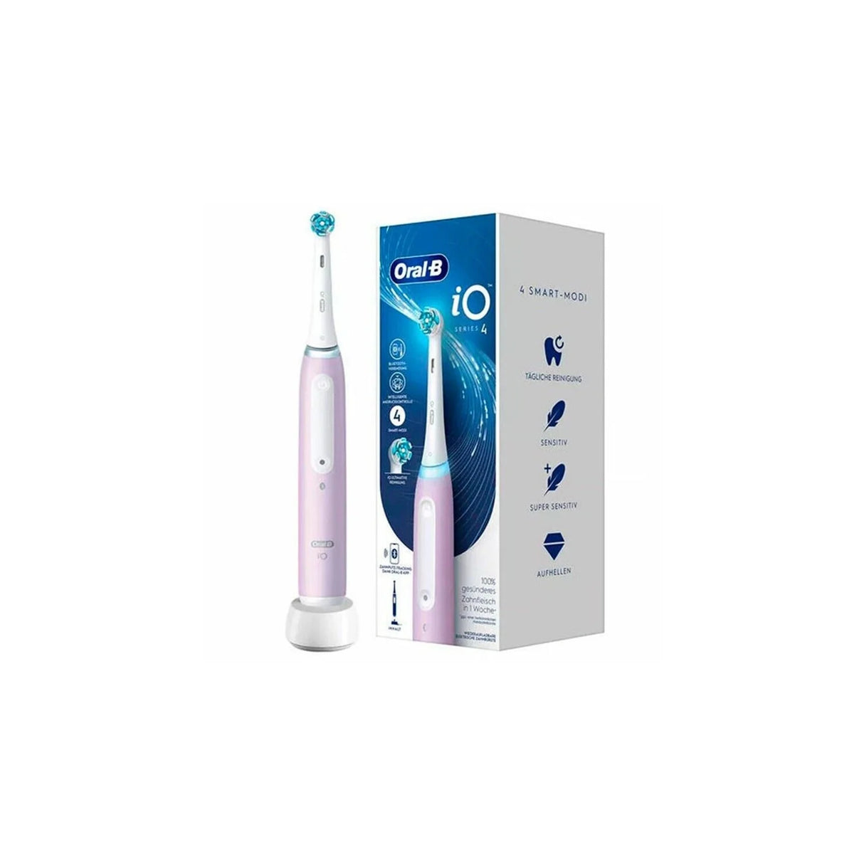 Електрическа четка за зъби Oral-B iO4, Лилав