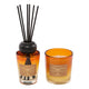 Alma scented set amber and vanilla glass