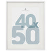 Рамка за снимки atmosphera Manu, Бяла, 40x50 cm