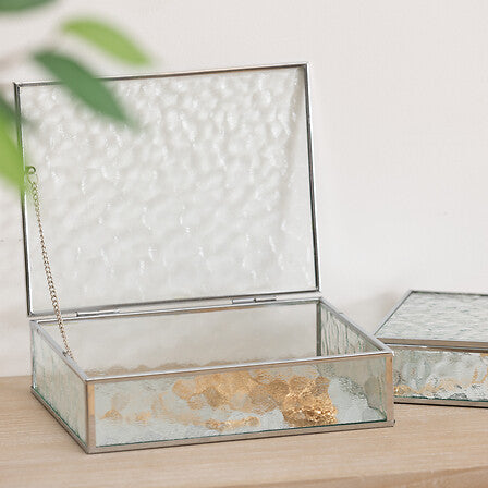 Сет кутии за съхранение на бижута atmosphera Ania, 2бр, Стъкло