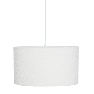 Абажур atmosphera Beline, Бял, Букле, Ø40 cm