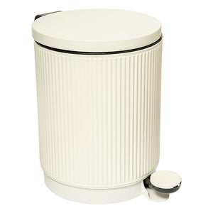 Кош за отпадъци 5five, Метал, 5L, Бежов