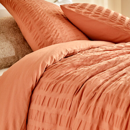 Спално бельо atmosphera Irhia, Теракота, 240×220 cm