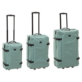 Комплект меки куфари 5five, 3 броя, Зелен, 32L