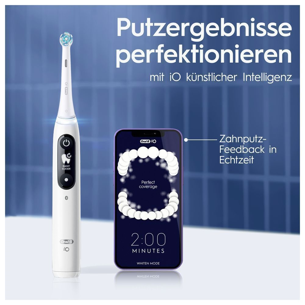 Електрическа четка за зъби Oral-B iO 7N 408345, Бял