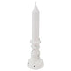 Стълбовидна свещ atmosphera Colorama de Noël, Парафин, Бяла с блясък, 20 cm