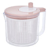Центрофуга за салата 5five Poly, Ръчна, 2.5L, Розова