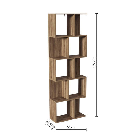Етажерка с две рафтове 5five Novia, Бежова, 179 cm