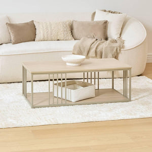 Кафе маса 5five Duna, MDF, 100 cm, Пясъчен
