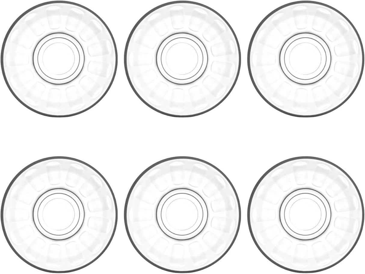 Сет стъклени чинийки LAV Klasik, 10 см, 6 бр