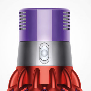 Вертикална прахосмукачка Dyson V10 Origin 39446401, 525W, 0.76 л, Автономия до 60 мин, Сива/Червена