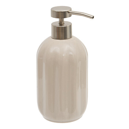 Дозатор за сапун 5five Colorama, Керамика, 450 мл, Бежов