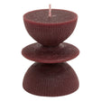Homy totem candle height 9.5 cm assorted
