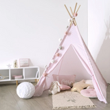 Детска палатка Аtmosphera Teepee, 120x120x160 см, Розов