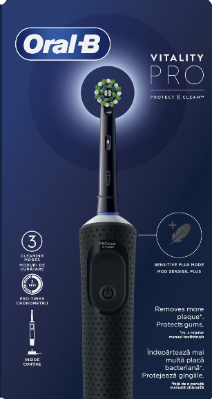 Накрайник за електрическа четка Oral-B Vitality Pro 427063, 10 бр.