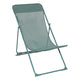 Folda deck chair steel frame ficus green textilene