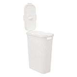 Кош за пране 5five, Ратан, 40L, Бял