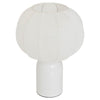 Настолна лампа atmosphera Tobie, Mетал, Бял, 33 cm - Homesector