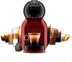 Кафемашина Krups Dolce Gusto Mini Me KP120H31, 1500W, 15 бара, 0.8 л, Капсули, Червен