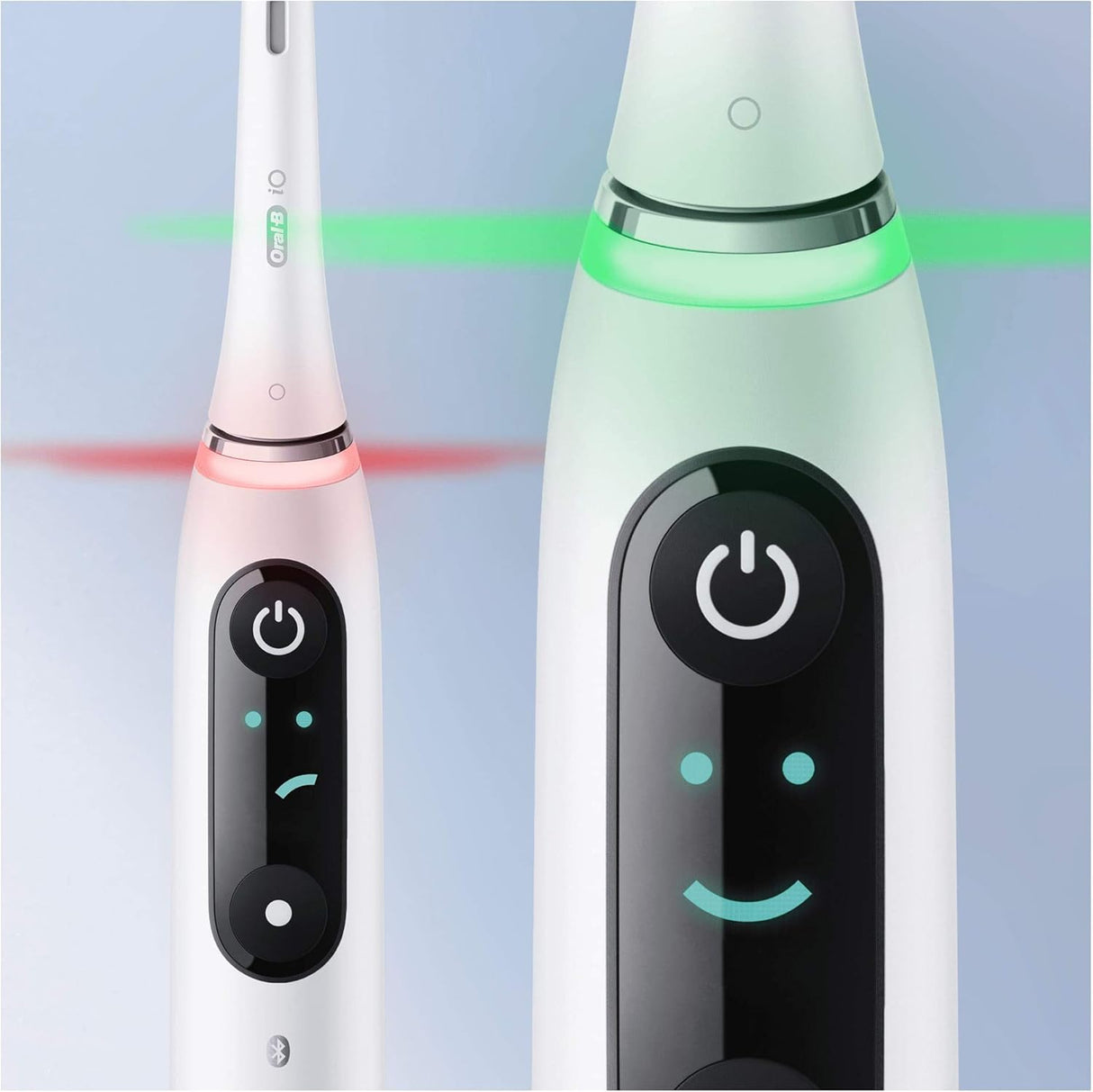 Electric toothbrush Braun Oral-B iO9 White Alabaster, Microvibration, OLED display, Fast charging, White