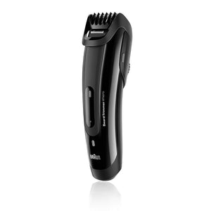 Braun BT5070 Facial Trimmer, Slide&amp;Style System, 25 Length Settings, Washable, Black