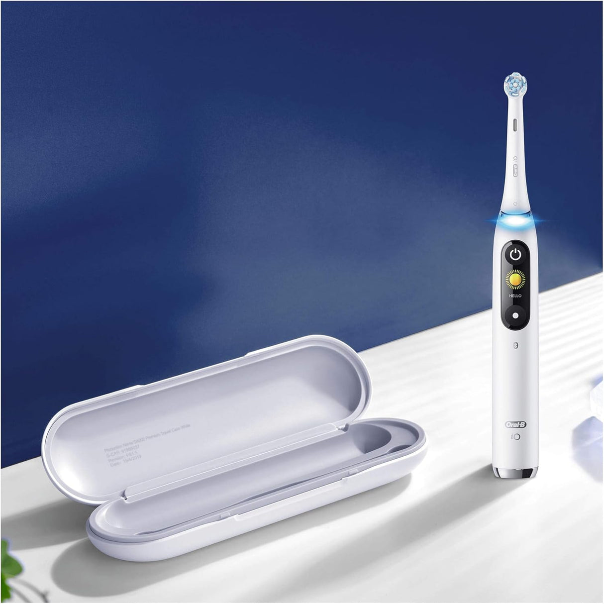 Електрическа четка за зъби Braun Oral-B iO9 Alabaster, Бял