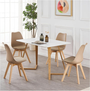 Трапезен стол atmosphera Baya, Бежов