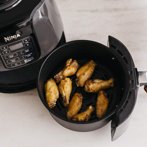 Hot Air Fryer Ninja Air AF100UK, 1550W, 4 Cooking Functions, 3.8L, Grey/Black 