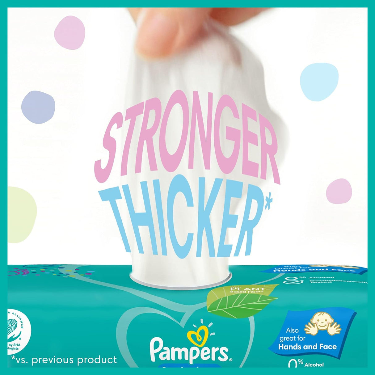 Мокри кърпички Pampers Fresh Clean, 15 пакета x 80, 1200 броя