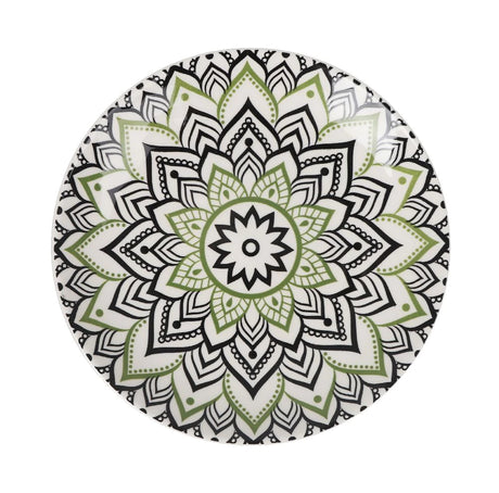 Сет японска десертна чиния LA MEDITERRANEA Kait, 20 cm, Порцелан, 6бр