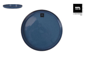 Десертна чиния LA MEDITERRANEA Chester Blue, 20х2.2cm, порцелан
