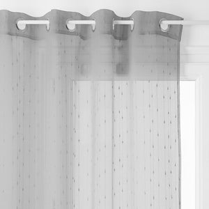 Anissa sheer curtains 140 x 240 cm grey
