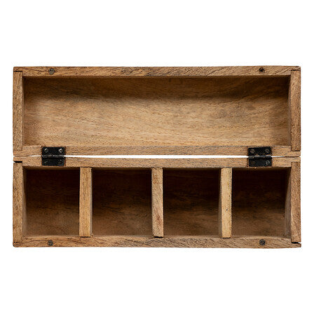 Кутия за съхранение на чай atmosphera Naim, 32cm, Манго