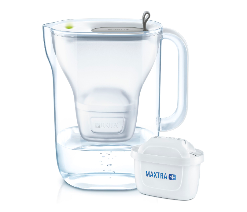 Филтърна кана Brita Marella Style + филтър Maxtra Pro, 2,4 л, Сив