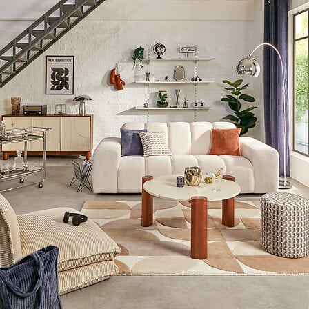 Триместен диван atmosphera Palma, 212x97x76 cm