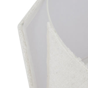 Абажур atmosphera Beline, Бял, Букле, Ø40 cm