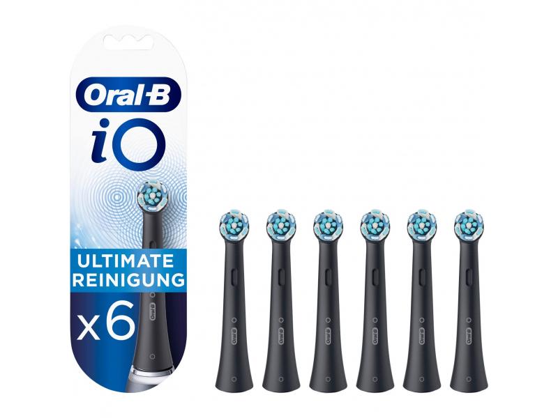 Electric toothbrush head Oral-B iO Ultimate Clean, Only compatible with the iO series, 6 pcs