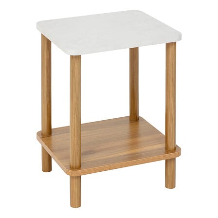 Нощно шкафче 5five Côme с рафт, MDF, Кафяво, 44 cm