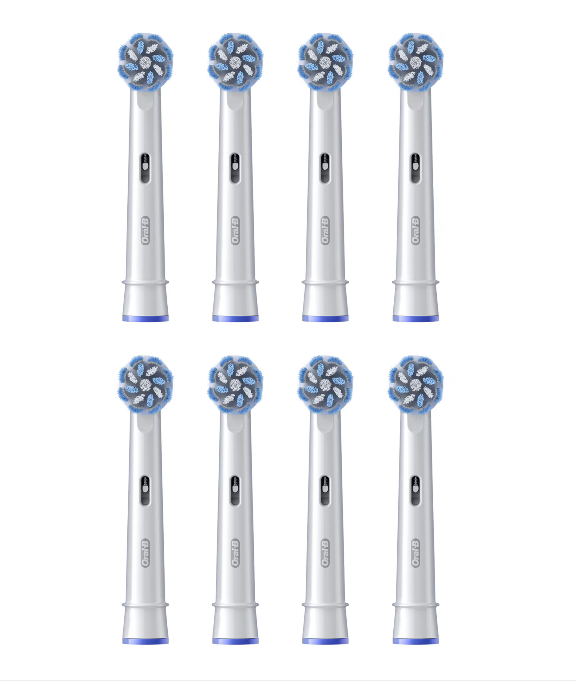 Накрайник за електрическа четка Oral-B Sensitive Clean & Care 860649, 8 бр.