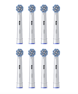 Накрайник за електрическа четка Oral-B Sensitive Clean & Care 860649, 8 бр.