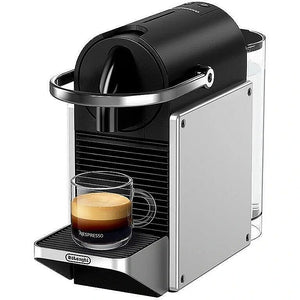 Кафемашина Nespresso De'Longhi Pixie EN127.S , 19 бара, 25 сек. загряване, 0.7л резервоар, Сребрист