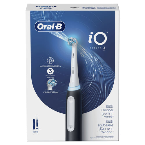 Електрическа четка за зъби Oral-B iO Series S3, Черен